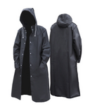 Transparent men's raincoat
