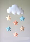 Nordic star cloud DIY hanging wall decorations baby