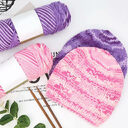 8 Strands Of Gradient Milk Cotton Wool Hand-knitted