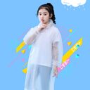 portable and backpackable girl's poncho