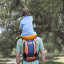 Hands-Free Shoulder Carrier with Ankle Straps and Cushioned