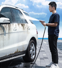 High-pressure car wash water gun telescopic nozzle