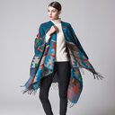 Indian geometric diamonds long thickening cashmere ethnic wind