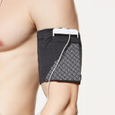Mobile phone arm pocket