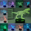 Night lamp remote control desk toy gift