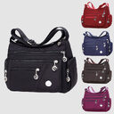 Ladies Multi-layer Square Fashion Women Shoulder Messenger Bag