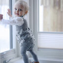 Knitted Romper Baby Sweater