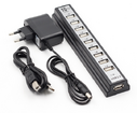 Goojodoq 10Usb 2.0 Hubs with AC Power Computer