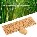 Bamboo Keyboard And Mouse