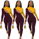 Colorblock bodysuit