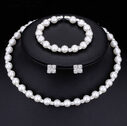 Bridal accessories 8MM handmade pearls