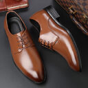 Four new shoes men's dress black tie business