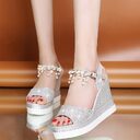 Wedge Roman Sandals Platform