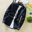 The men's shirt slim casual summer all-match Youth