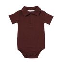 Lapel baby onesies
