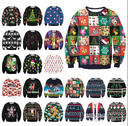 Ugly Christmas Sweater Vacation Santa Elf Funny Womens