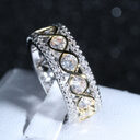 Elegant Female Zircon Stone Ring Finger Rings