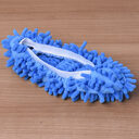 2pcs Set Multifunctional Chenille Micro Fiber Slipper Shoe