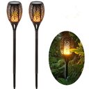Solar Flame Flickering Garden Led Light Ip65 Outdoor