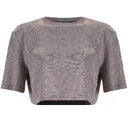 Loose navel t-shirt