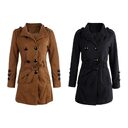 Woolen coat trench