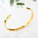 Gold Color Charms Bracelet Femme Stainless Steel Women