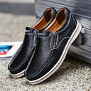Casual leather shoes youth British code