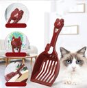 Plastic cat litter shovel head shovels