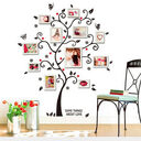 DIY Family Photo Frame Tree Wall Stickers Home