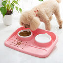 Environmental Pet Bowl Plastic Anti-skid Double Anti-knocking
