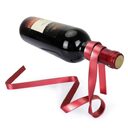Magic Floating Colored Ribbon Wine Bottle Holder Rack