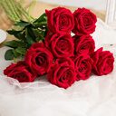 Artificial Red Rose Flowers Living Room Home Decoration