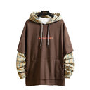 Fake two hooded hoodies