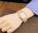 Fashion Bling Casual Ladies Female Quartz Gold Watch