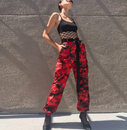 New Camouflage Workwear Denim Casual Pants Harem