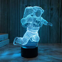 Astronaut 3D small night light USB port plug