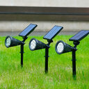 Solar Lawn Light LED Outdoor Waterproof Wall RGB
