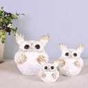 Owl Auspicious Animal Home Decoration Resin Crafts