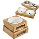 The pet dog bowl three of single double