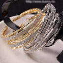 European and American earring frosted earrings