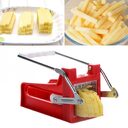 kitchen gadgets 2 Blades Potato Cutter Chopper Stainless