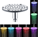 Colorful 7 Colors Change LED Shower Head Bathroom