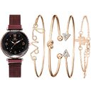 Fashion women's quartz watch bracelet set