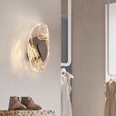 Luxury Atmospheric Ice Block Crystal Wall Lamp Post