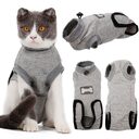 Pet Cat Recovery After Surgery Clothing Wound Anti-mite