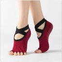 Yoga socks five finger