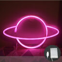 LED Planet Neon Cosmic Modeling Lamp Bedroom Decoration