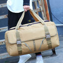 Male Student Duffel Bag Luggage Checked Moving Travel