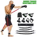 Boxing arm leg bounce strength training device