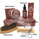 Beard care set oil and cream